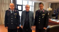 Συνάντηση Παπαθεοδώρου με το νέο Περιφερειακό Αστυνομικό Διευθυντή Δυτικής Ελλάδας